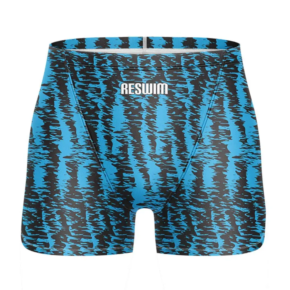 New Men's Summer Jammer Swimsuit Swimming Surfing Trunks Beach Tights Shorts Quick Dry Pool Swimming Pantalones Gym Swimwear