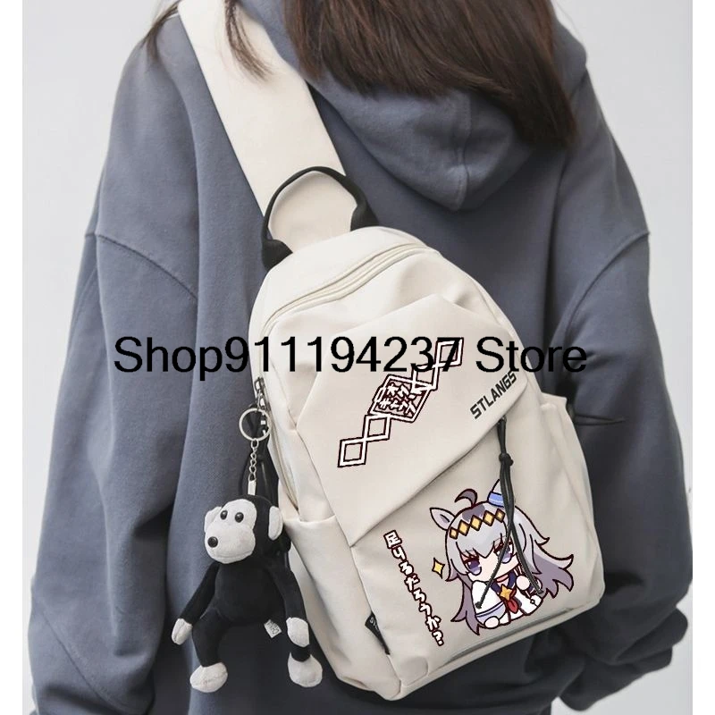 Y2k Umamusume: Pretty Derby Oguri Cap Crossbody Bag Men Women Shoulder Bag Casual Bag Teenage Student Travel Backpack Gift