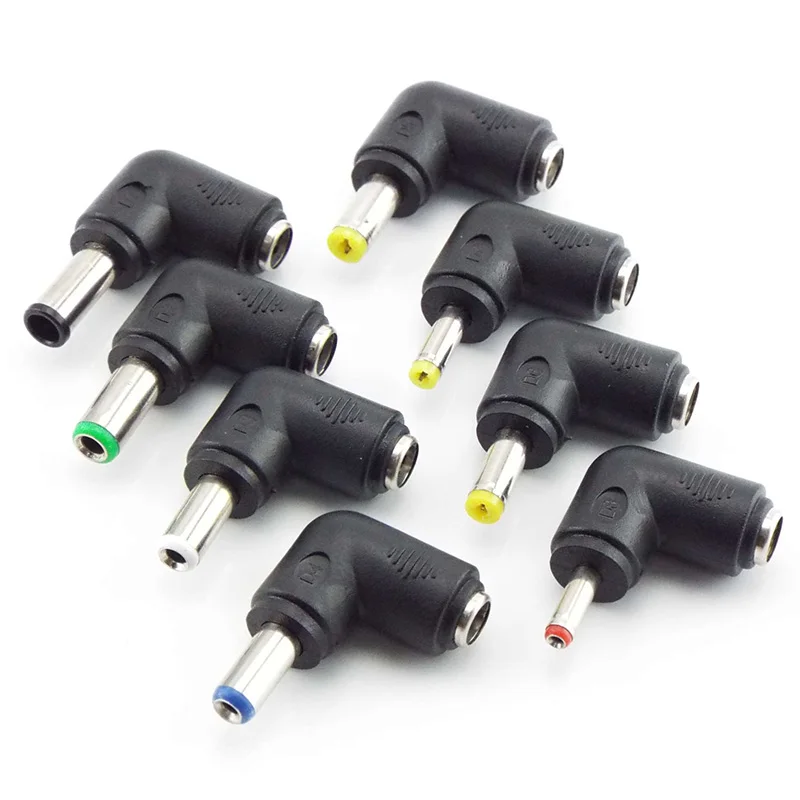 5.5mmx2.1mm Female Plug 90 Degree Right Angle DC Connector Power Supply Adapter Universal Plug Jack DC Charger For Laptop W28