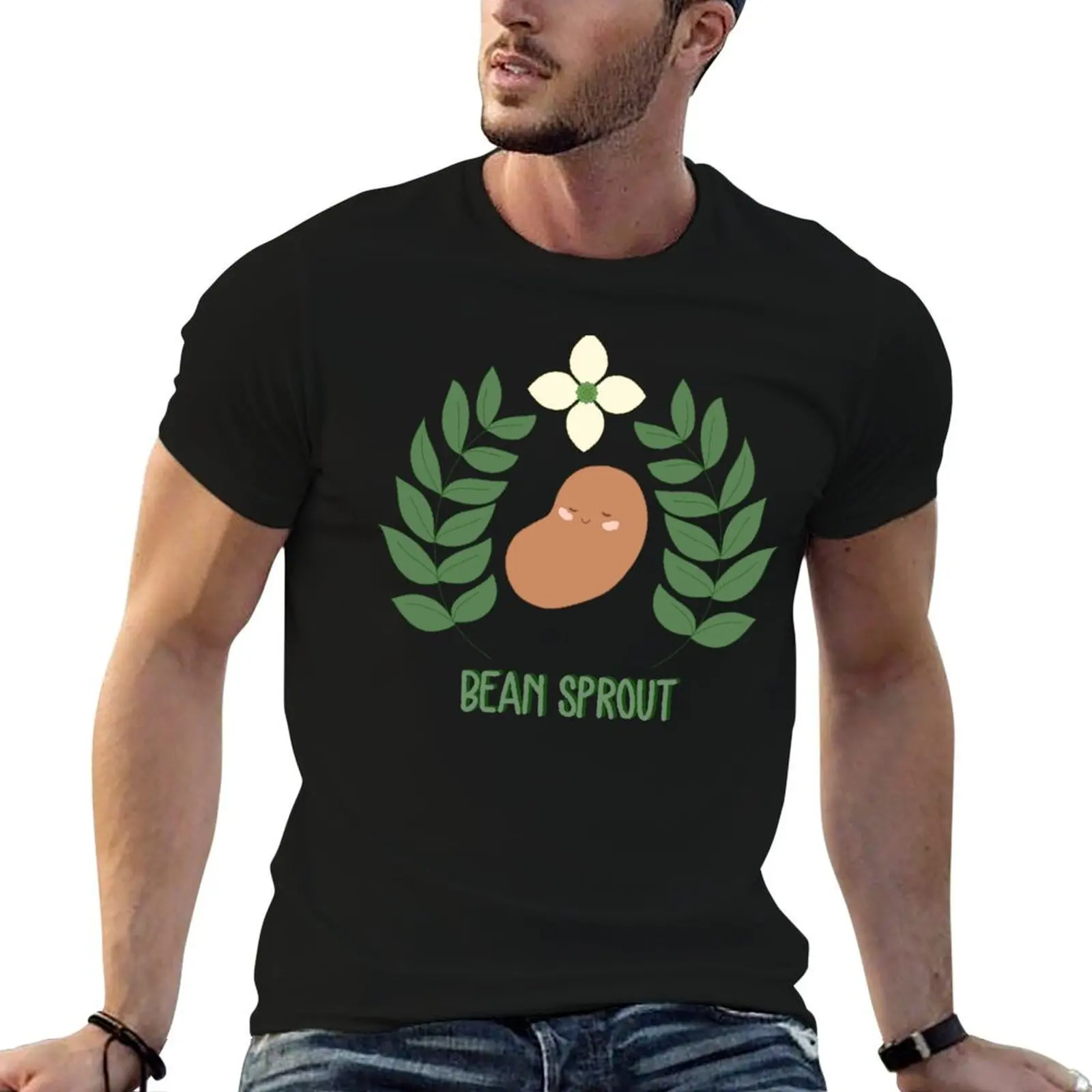 Bean Sprout T-Shirt luxury t-shirt graphic t shirt vintage designer t shirt men