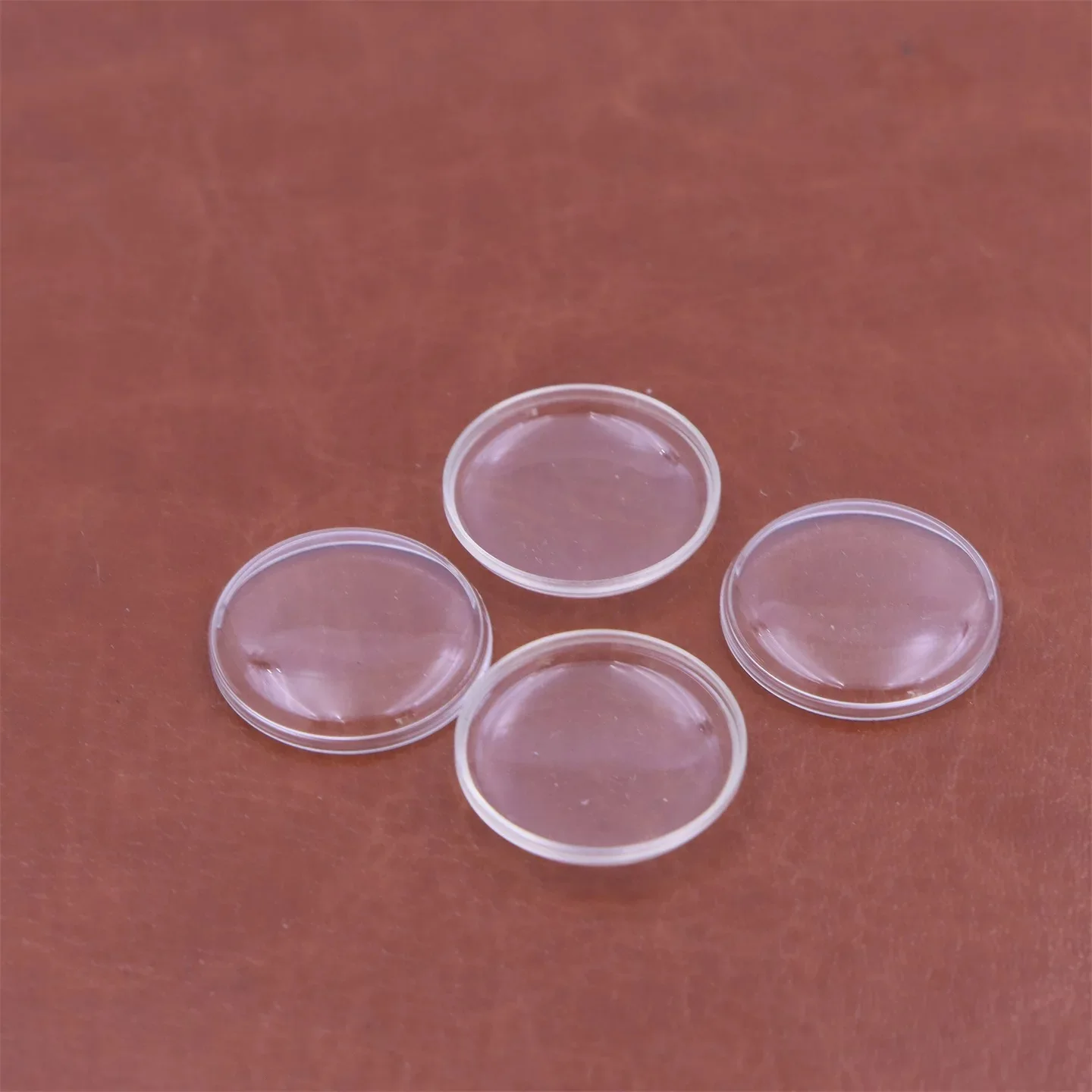 25 Stück/Los 17,8MM-27,8MM Uhren-Acrylglas Uhrenlinsen Organisches Glas Spiegel Ersatzteile Großhandel – Detail 4