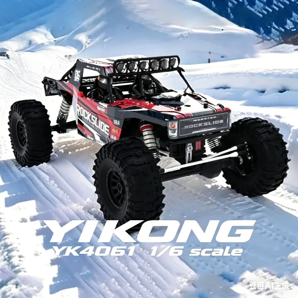 

Радиоуправляемая модель автомобиля YIKONG YK4061 1/6 масштаба, внедорожник для скалолазания, электрический, для взрослых, подарок.