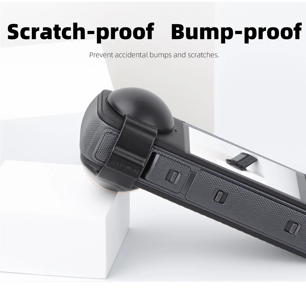 Sunnylife عدسة الغطاء الواقي ل Insta360 X4 غطاء عدسة بانورامية المضادة للسقوط الغبار لملحقات كاميرا Insta 360X4