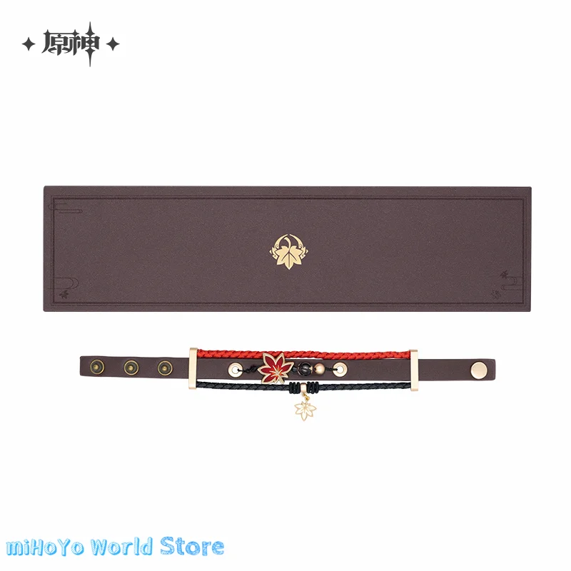 Kazuha Bracelet Genuine Game Genshin Impact Kaedehara Kazuha Theme Impression Series Bracelet Doujin Official Birthday Gifts