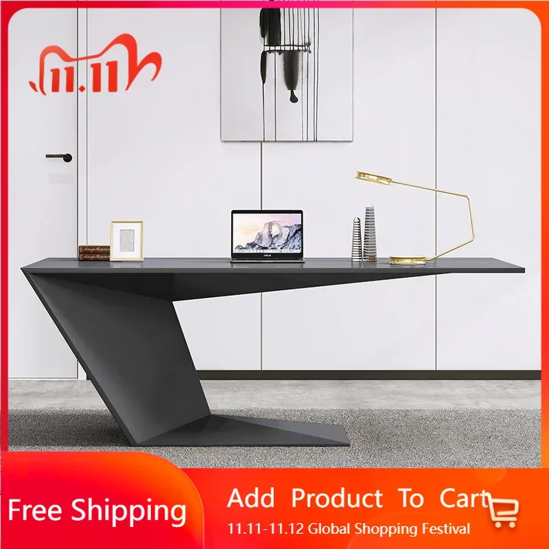 

Reception Creative Office Desk Work Computer Nordic Table Minimalist Executive Office Desk Workstation Tavolino Trendy Furniture