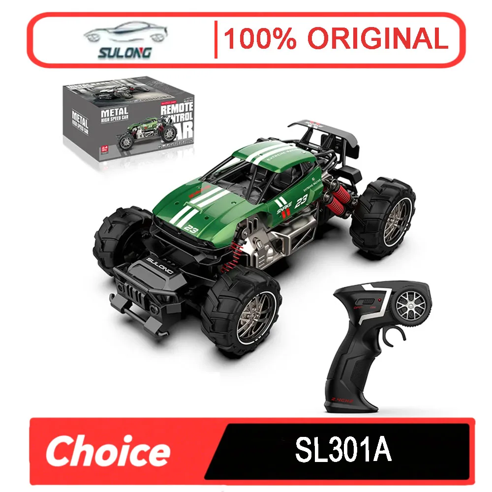 

Sulong SL301 1:14 Alloy 4WD RC Car High-Speed Off-Road Climbing w/ LED Lights Anti-Slip Tires for Boys Adults