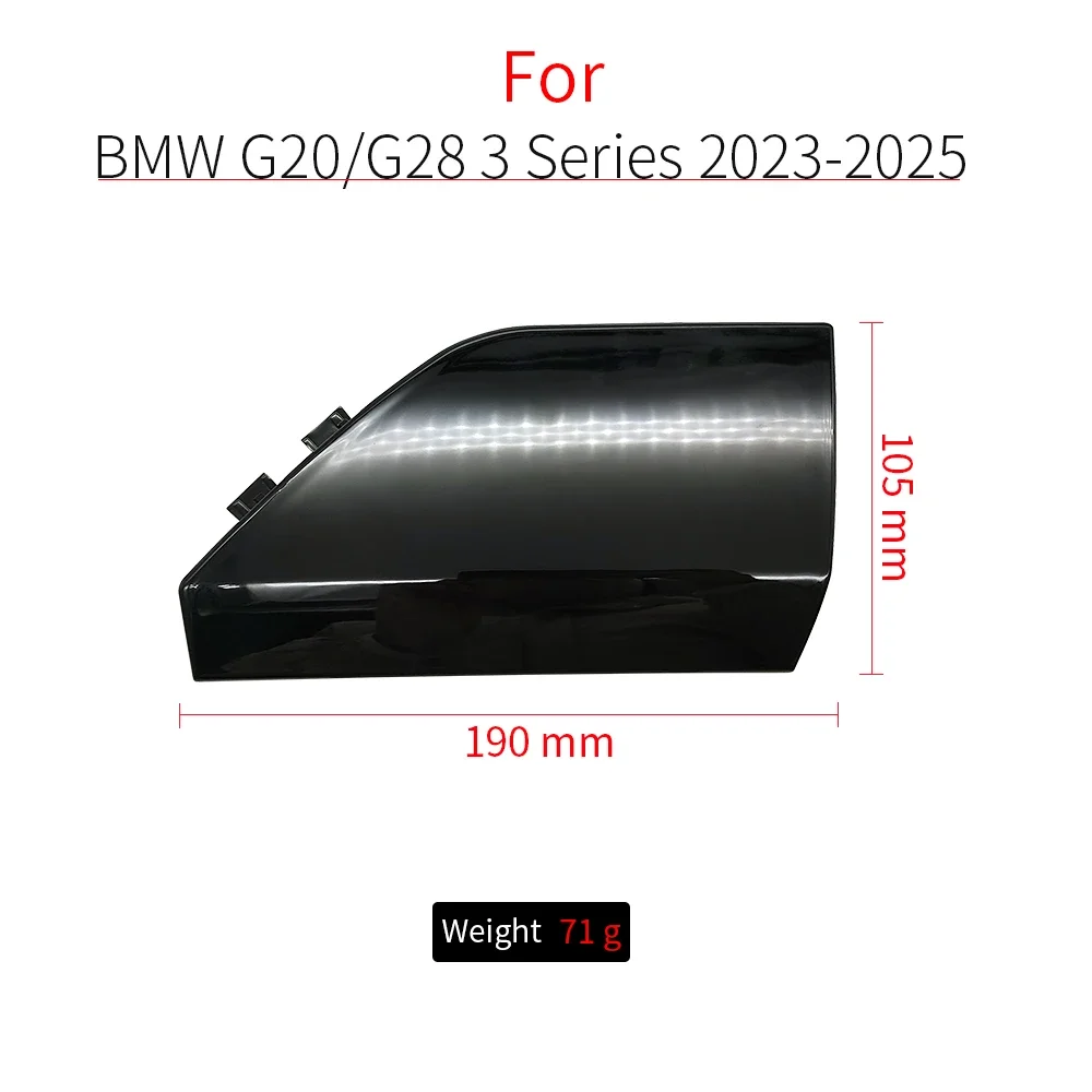 For BMW G20 G21 M Sport Car Front Bumper Tow Hook Cover Cap Black For BMW 3 Series 2022-2024 320 323 325 330i 51118085456 view 3