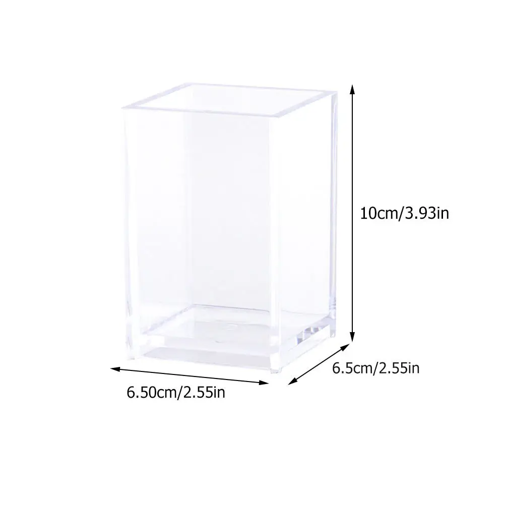 1Pcs Stift Halter Desktop Storage Box Make-Up Pinsel Container Umweltfreundliche Große Kapazität Lagerung Box