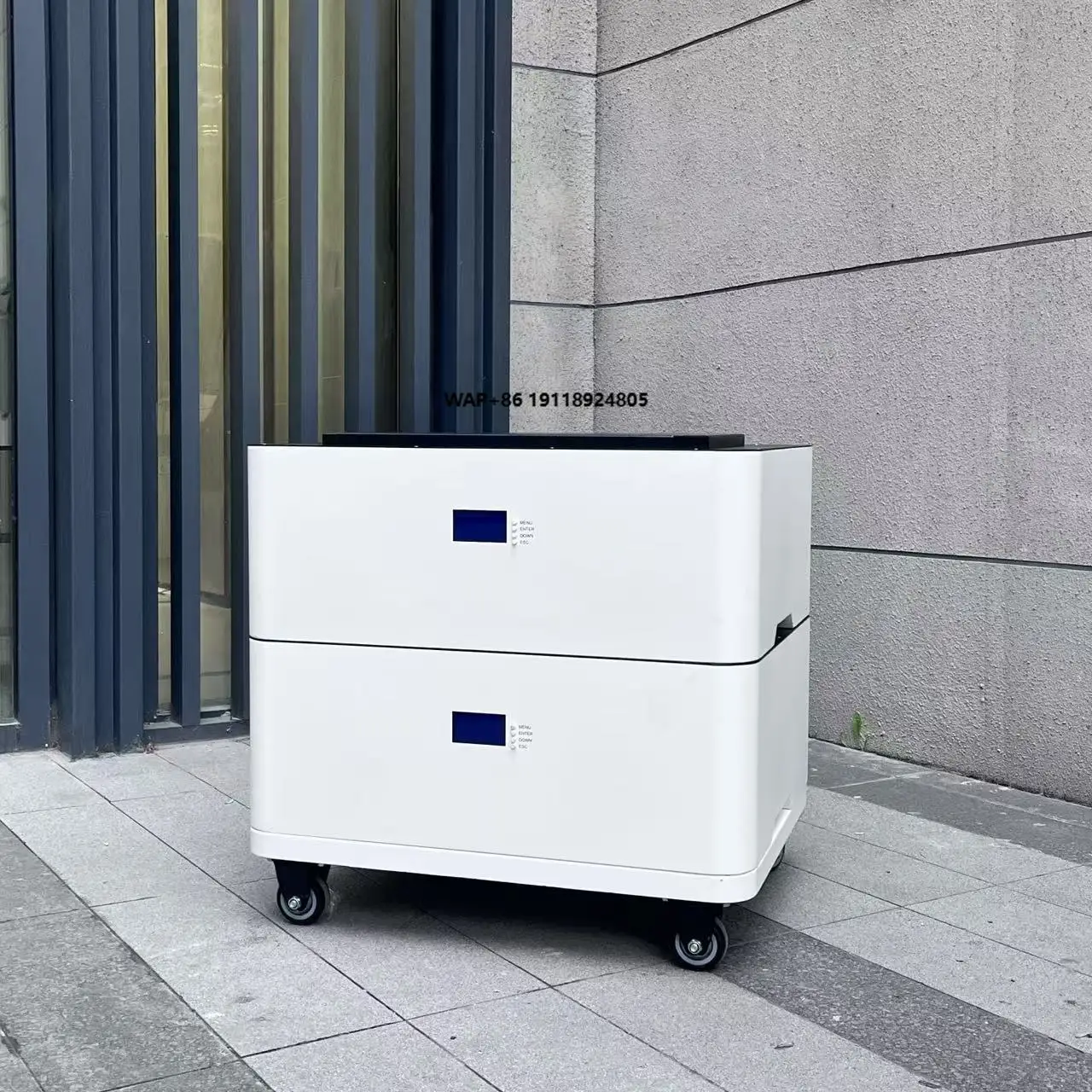 Lusen 5/10/15kWh Solar Hybrid Grid Home Storage 100/200/300Ah 48V LiFePO4 CAN Split Stackable Battery 10-20kW Output IP65