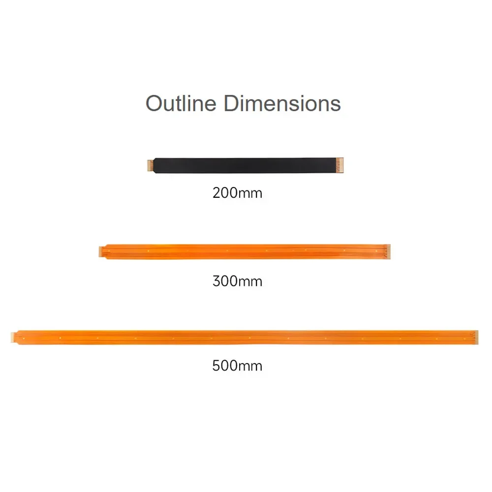 DSI CSI FPC Flexible Cable for Raspberry Pi 5 22Pin To 15Pin 200 / 300 / 500mm Suitable DSI Display Screens CSI Camera Modules