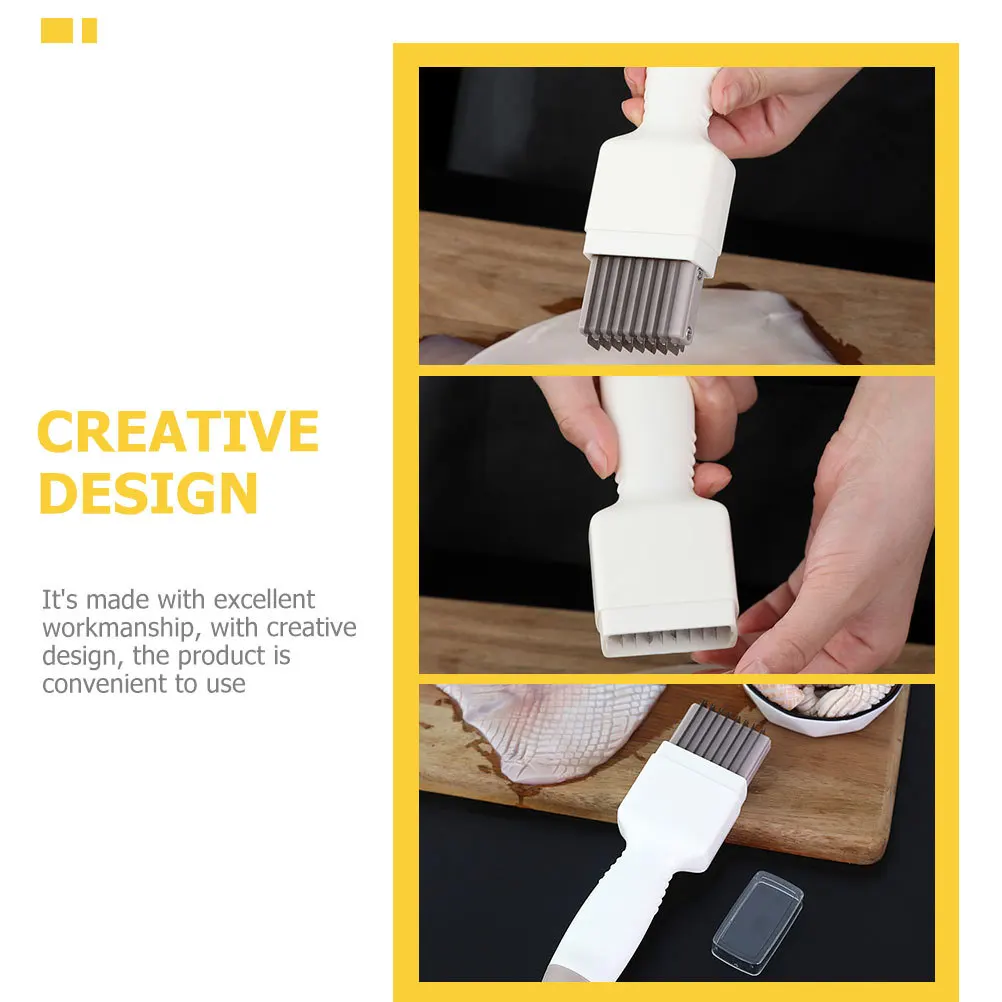 

1 комплект резака для каракатиц, многофункциональная слайсер для кальмара, кухонный резак для почек, домашний ресторан, кухонные принадлежности