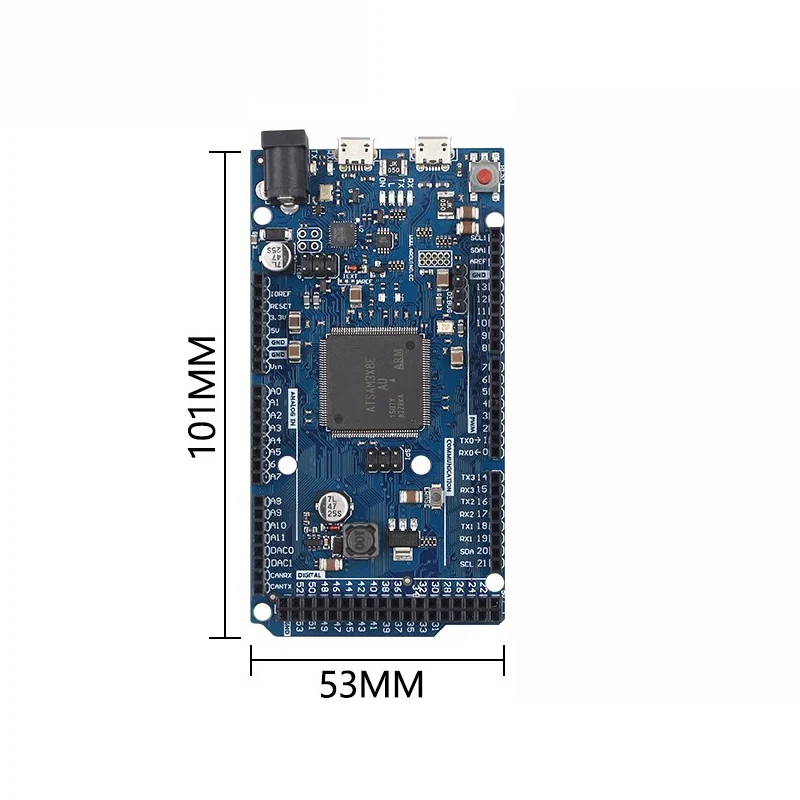 Official Compatible DUE R3 Board SAM3X8E 32-bit ARM Cortex-M3 / Mega2560 R3 Duemilanove 2013 For Arduino Due Board With Cable