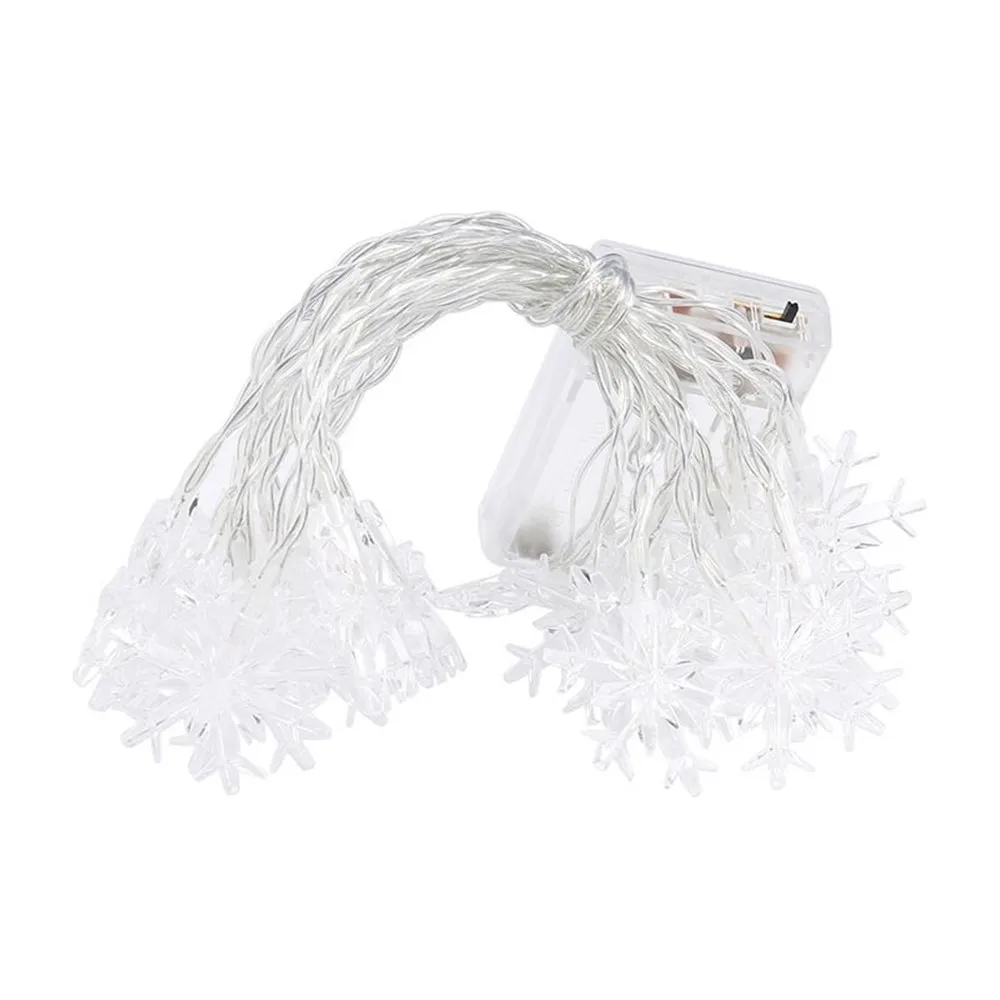 10/20/40leds 벚꽃 꽃 화환 배터리 전원 크리스탈 꽃 야외 결혼식 크리스마스에 대 한 LED 문자열 요정 조명