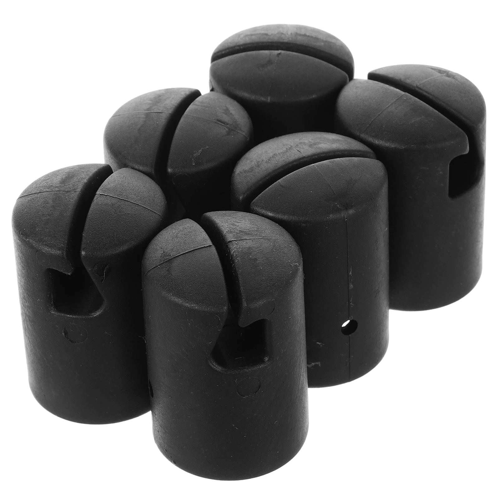 

6pcs Trampoline Foot Mat Cover Leg Caps Small Rod Indoor Plastic Parts Abs Covers Replacement Padding Child ABS Material Fine