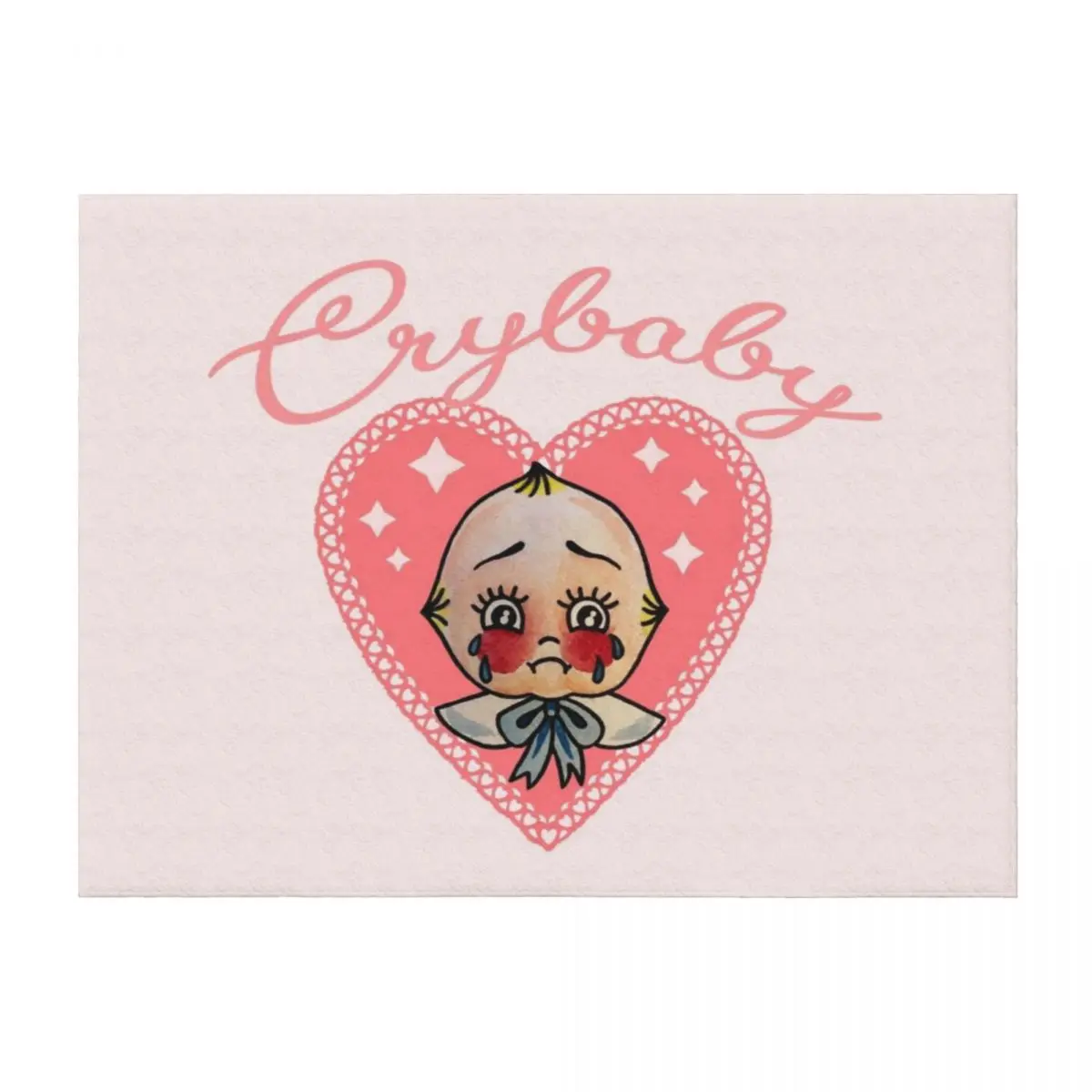 

Crybaby kewpie Throw Blanket anime Moving Tourist For Decorative Sofa Blankets