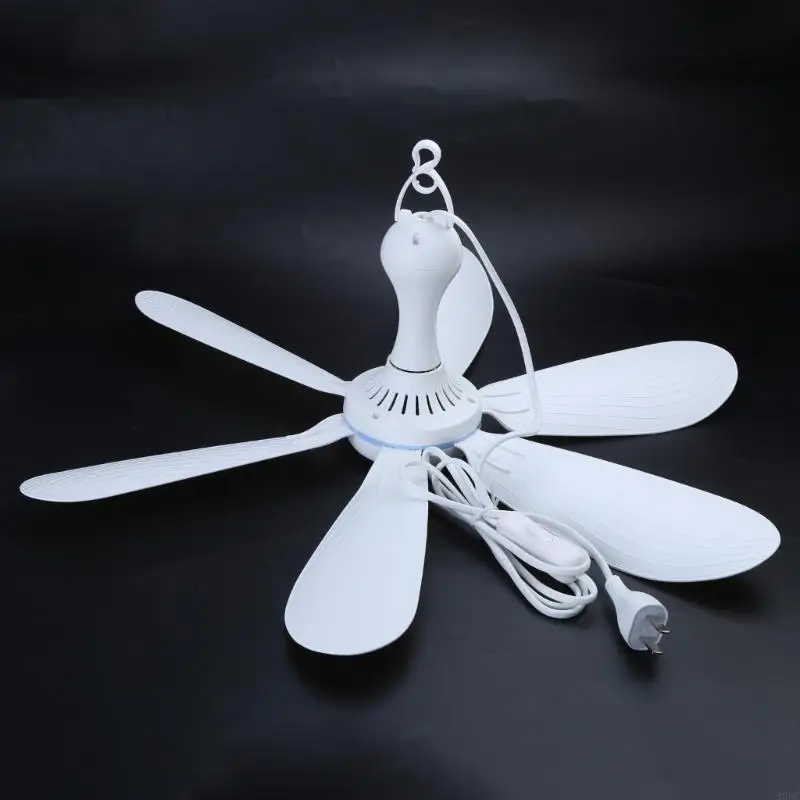 A0NC 220V 20W 6 Листья 20,4 "Потолочный вентилятор Mini Mini Fan не может поддерживать 110V