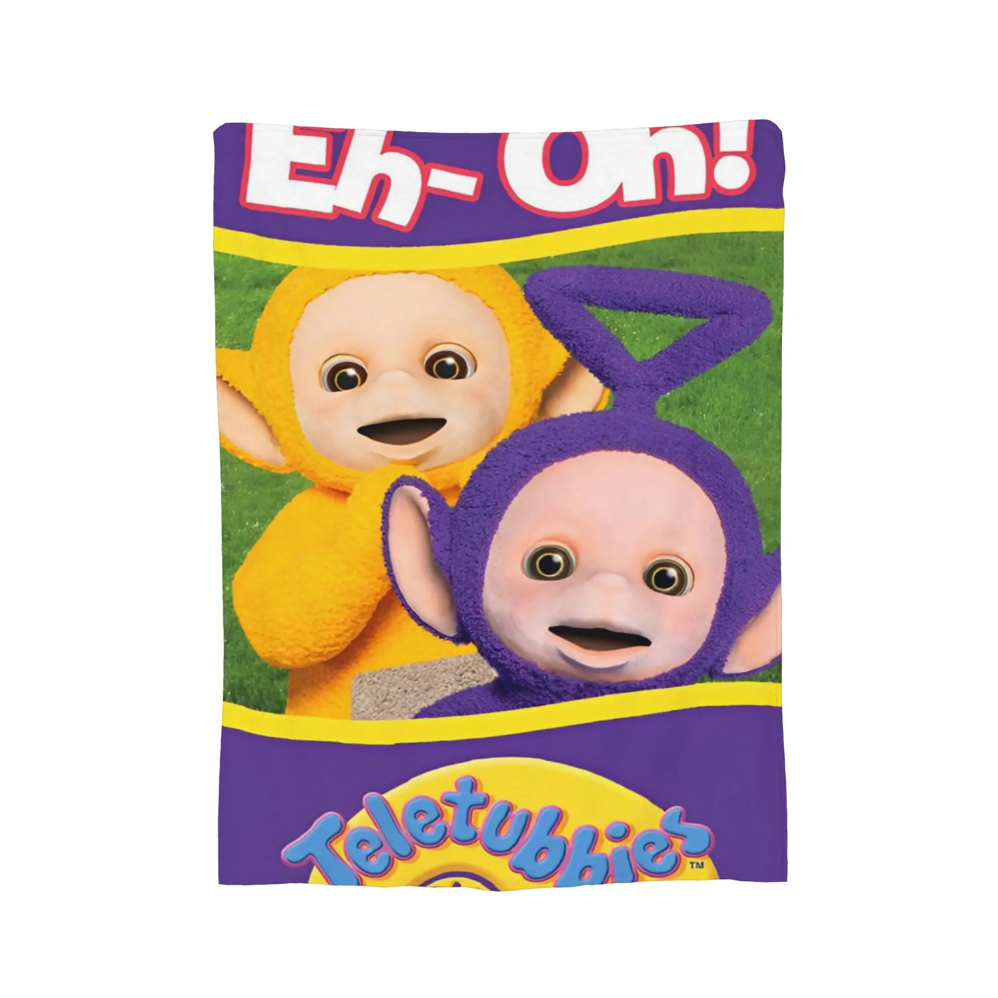 T-Teletubby الكرتون رمي بطانية للأريكة لينة مريحة بطانية قطيفة 50x60 بوصة متعددة الحجم المفارش لجميع المواسم #2