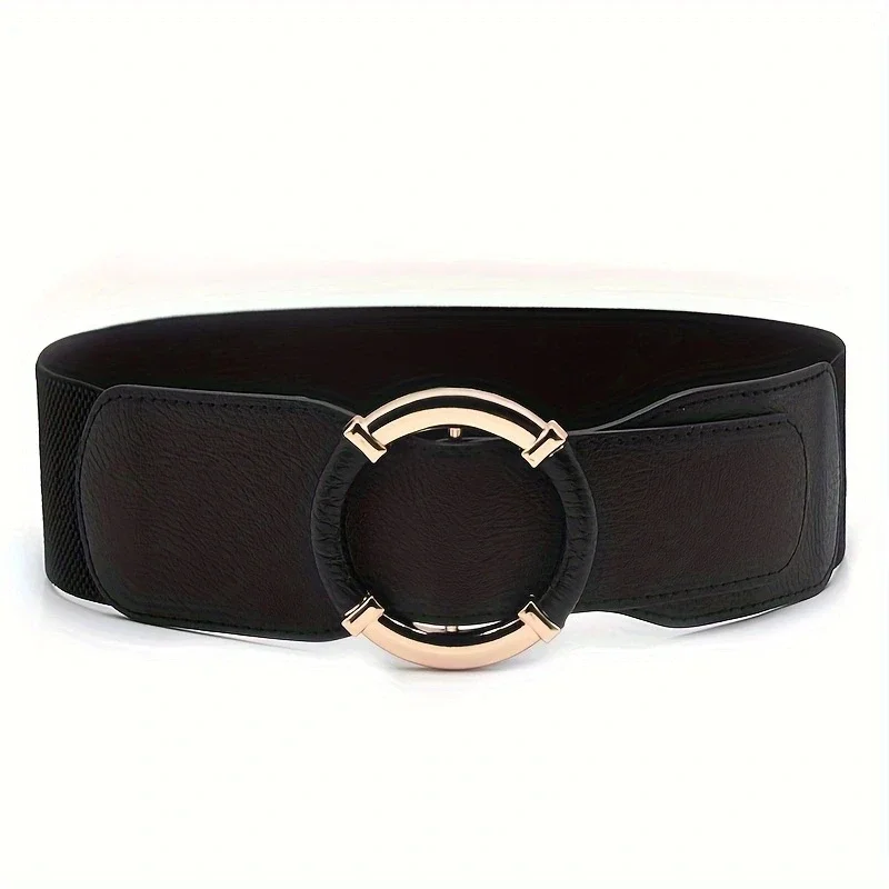 Europese en Amerikaanse damesriem dames bijpassende kledingriem breedte Koreaanse versie, modieuze decoratie tailleafdichting rond buc