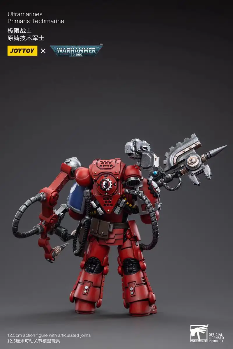 

В наличии: Фигурка JOYTOY Warhammer 40K Ultramarines Primaris Techmarine 1/18