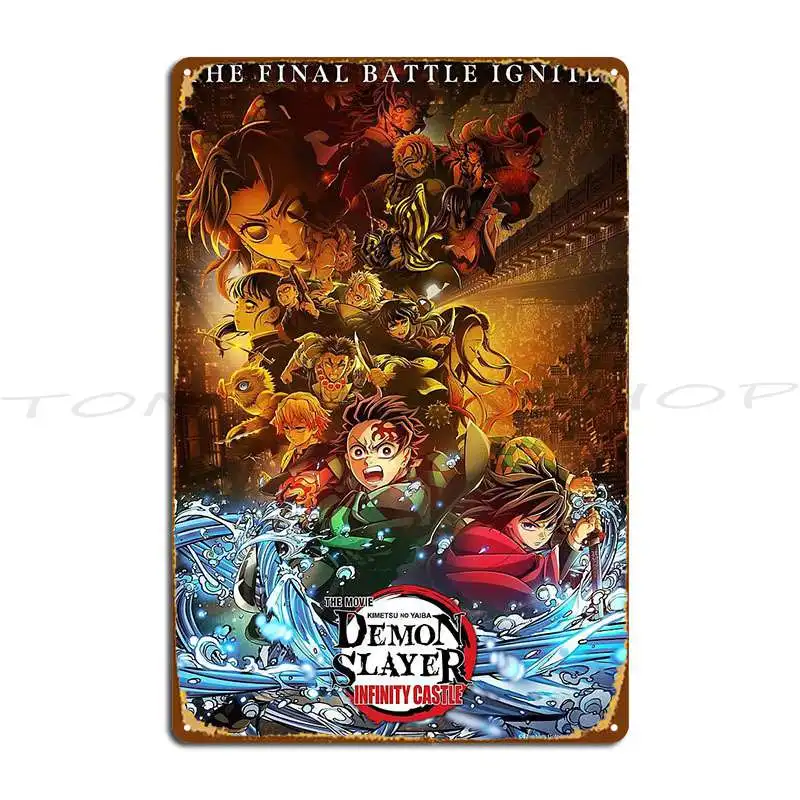 Manhua Tales Of Demon And Gods Greats  Metal Plaque Poster Sign Kitchen Decoration Wall Decor Designer Tin Sign Poster