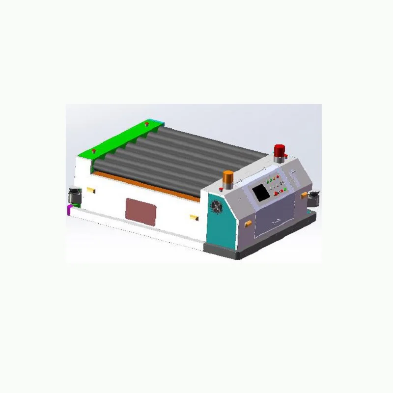 Roller Platform Type Intelligent AGV Vehicle Automated Guided Vehicle in Warehouse for Fast Material Handling and Transfer