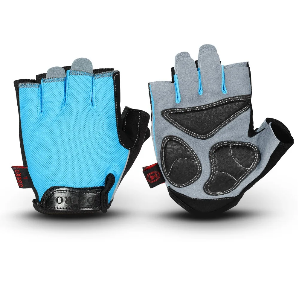 

Летние мотоциклетные перчатки с защитой от падений и скольжения, дышащие, для бездорожья, для езды на мотоцикле, полупальцевые перчатки для активного отдыха