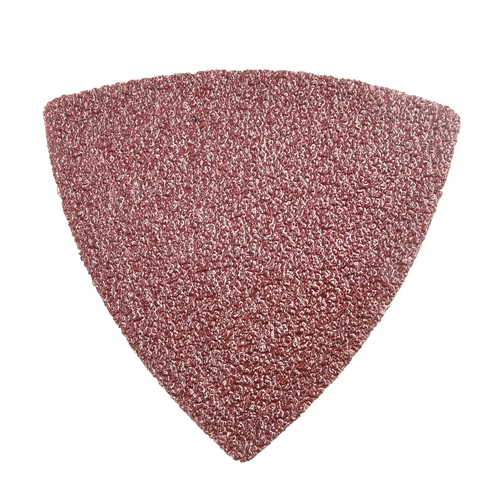 30 pezzi di carta vetrata triangolare da 80 mm con gancio e anello adatti multiutensile oscillante da 3-1/8 pollici per lucidatura e levigatura