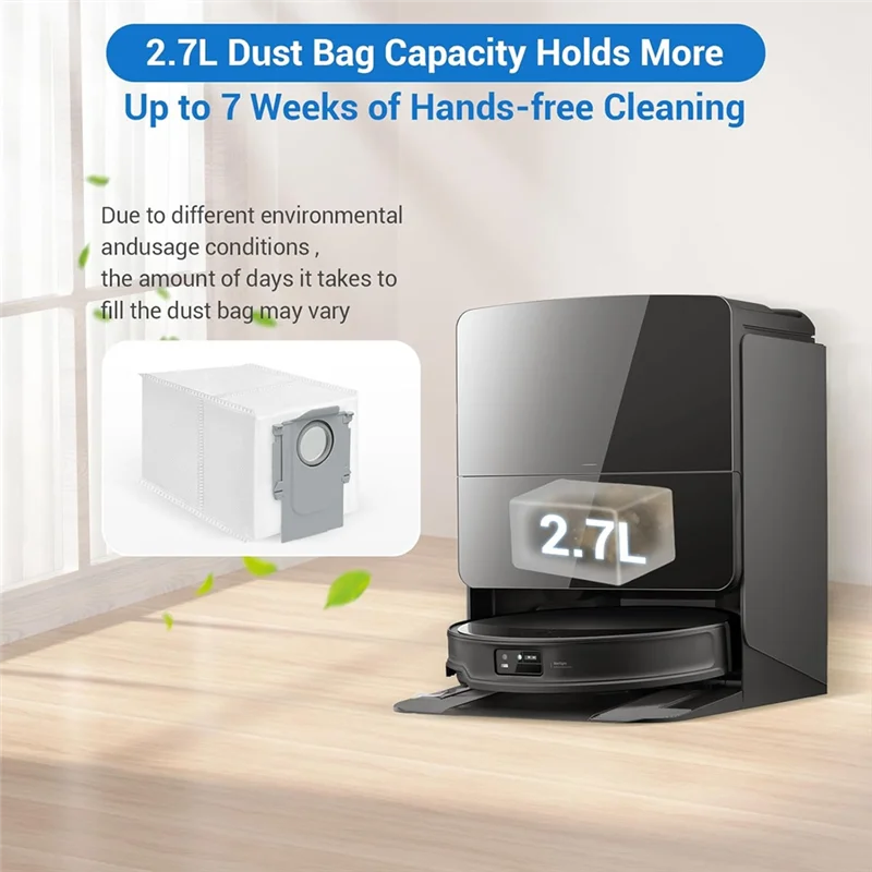 مجموعة الصيانة الأساسية FZFZ لـ Roborock Saros 10R: الفرش الجانبية والمرشحات والمماسح وأكياس الغبار