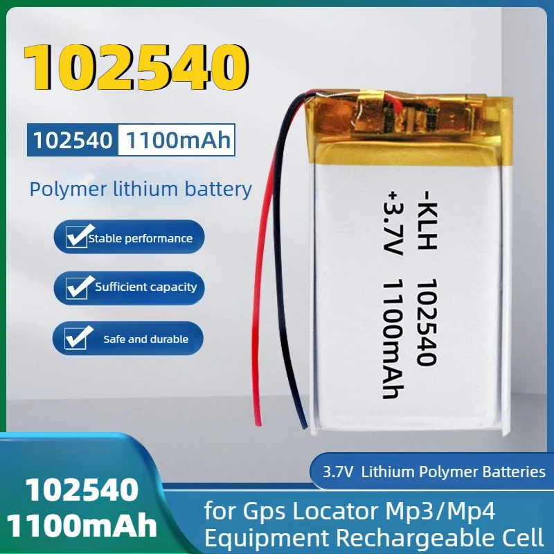 102540 3.7V 1100Mah…