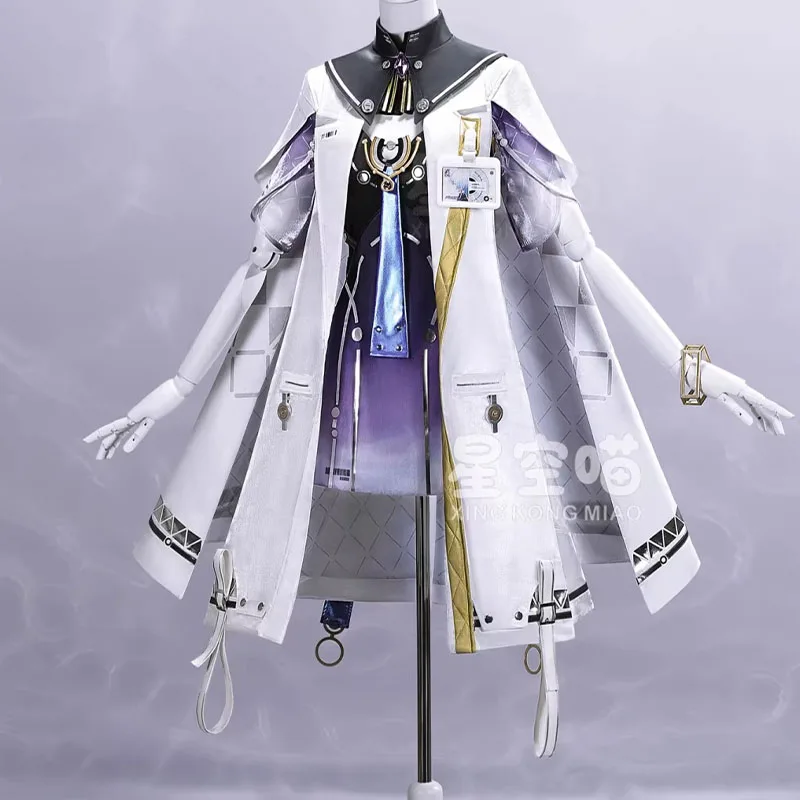 

Game Wuthering Waves WuWa MORNYE Cosplay Costume Outfit Dress Carnival Halloween Comic Role Play Uniform