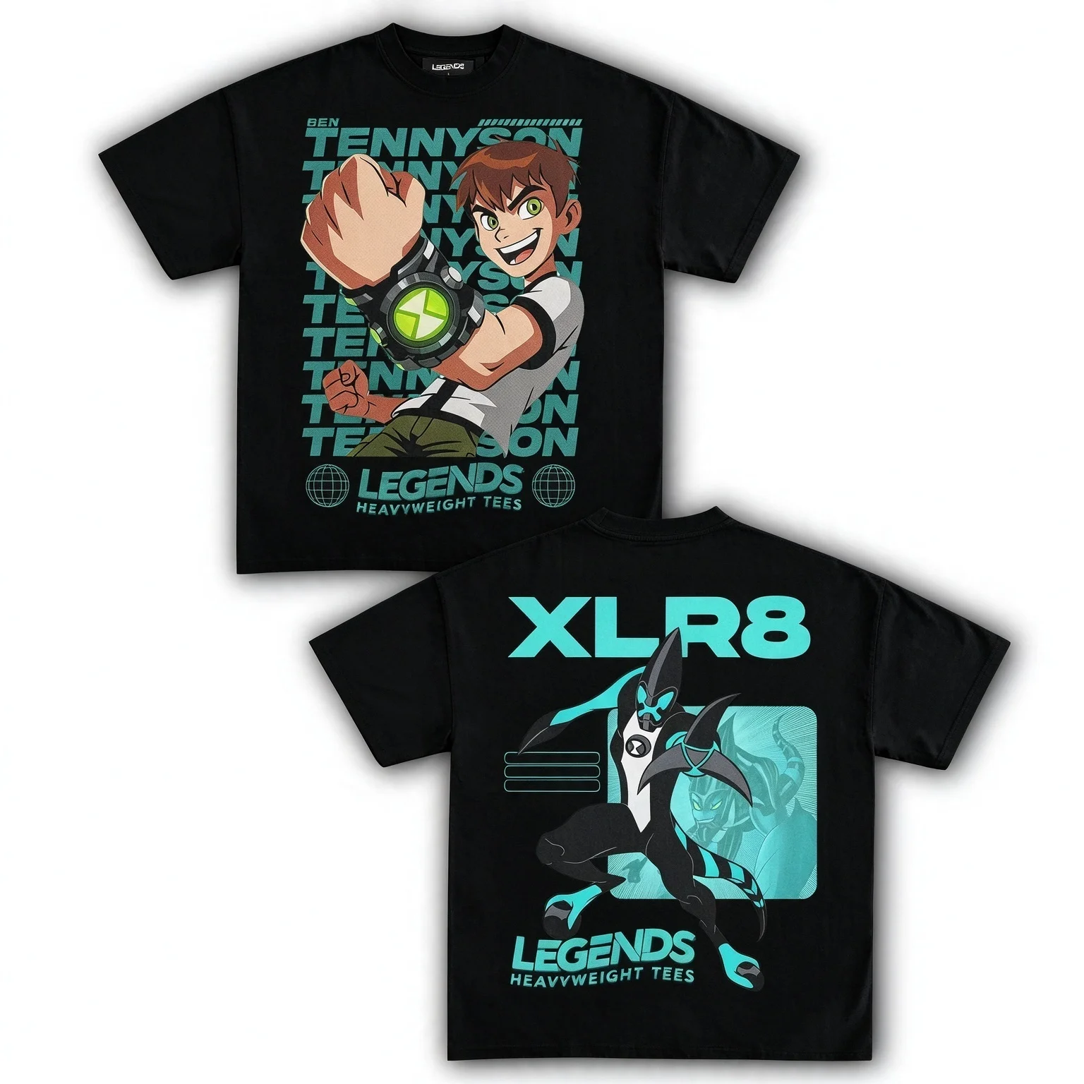 Ben 10 Ben Tennyson Omnitrix Alien Hero Graphic Tee T Shirt Men's Women's Unisex Cotton Retro Cool Oversize Short Sleeve Top