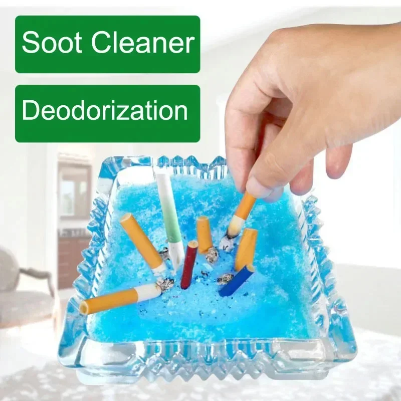 30PCS Smoke Removal Sand Soot Cleaner Cleaner Remove Smoke Smell Indoor Air Clean Film Cleaner Smoking Accessories