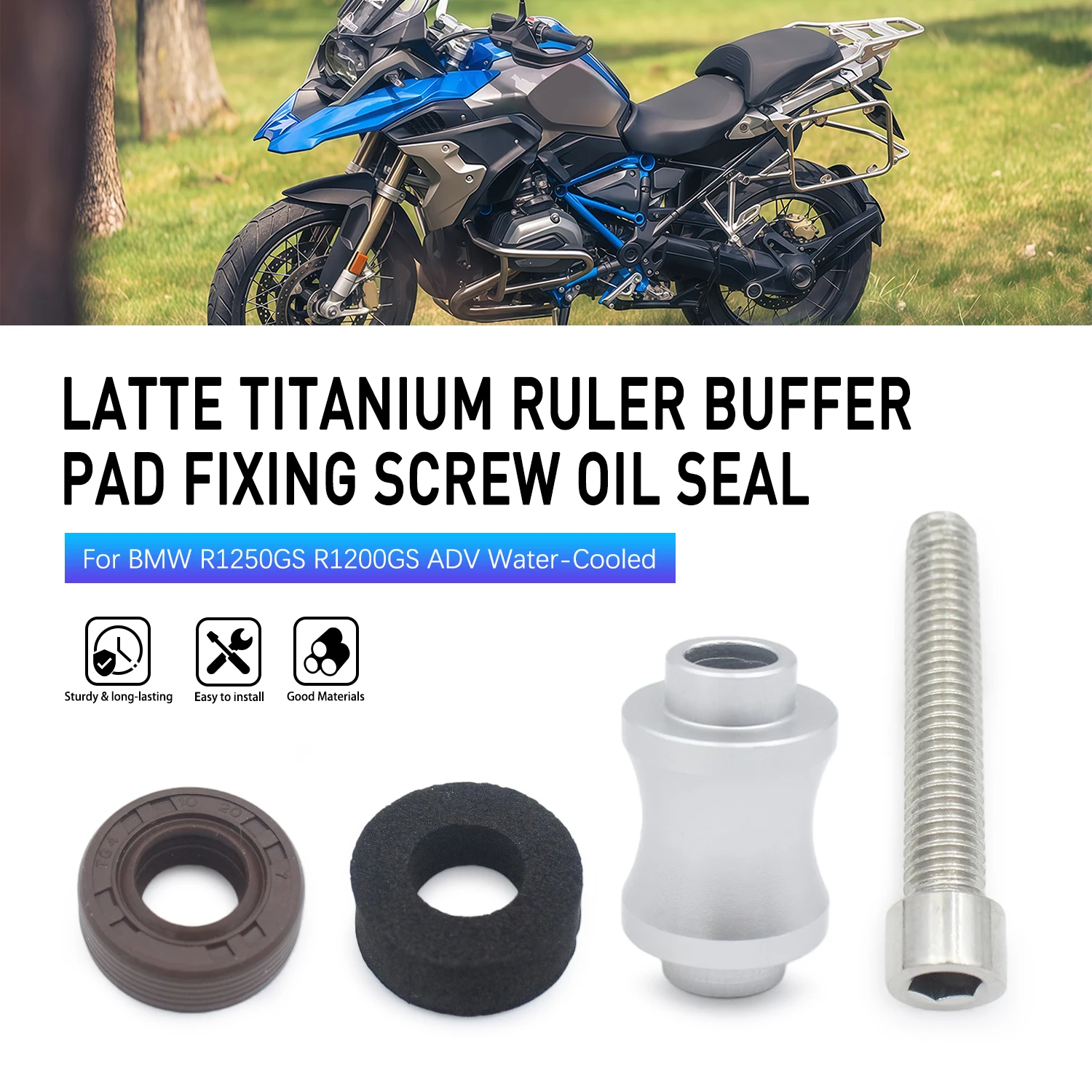 Buffer Gasket Fixing Screw Oil Seal Set For BMW R1250GS R1200GS ADV Motorcycle Accessories
