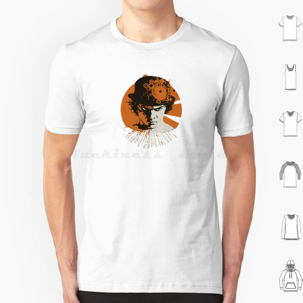 My Best Droog T Shirt Big Size 100% Cotton Clockwork Orange Movie Alex Delarge Kubrick Ultra Violence Eye Moloko Beethoven Pop