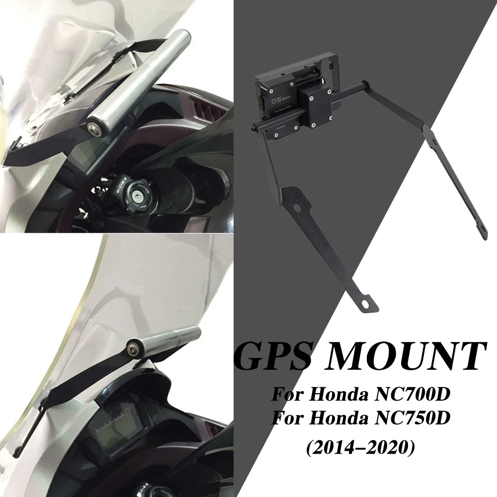 

New NC 700 D NC 750 D Motorcycle GPS Navigation Frame Mobile Phone Mount Bracket For Honda NC750D NC700D 2014-2020 2019 2018