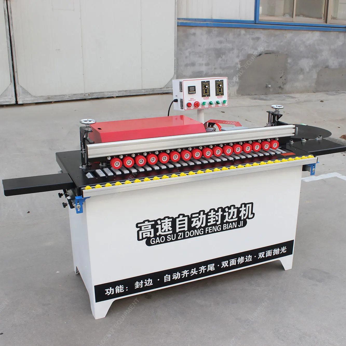 Automatic Small Mini Portable Pvc Mdf Wood Based Panels Machinery Edgebanding Edge Bander Edger Edge Banding Machine