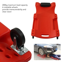 36in Auto Repair Lying Board Car Repairing Deck Bottom Chassis Repair Tools With Padded Headrest 200KG Load