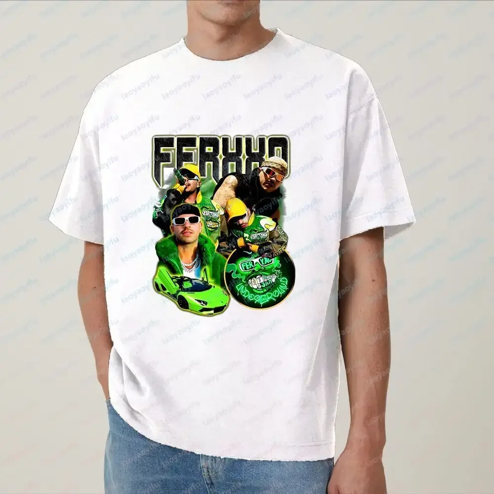 FEID FERXXO Summer Casual Trendy Multi-Purpose Unisex Short-Sleeved T-Shirt for Both Men and Women with Round Neck