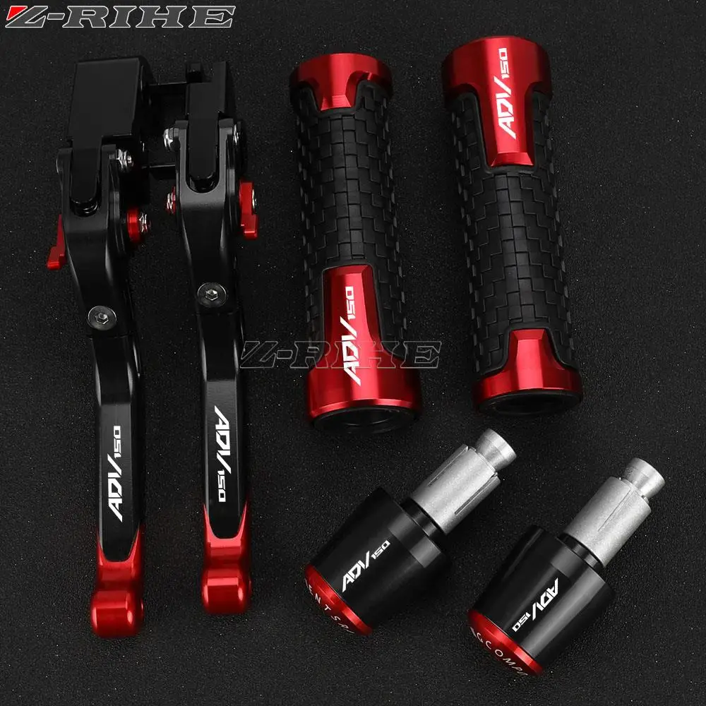 

Motorcycle For HONDA ADV150 ADV 150 2019 2020 ADV-150 adv150 Adjustable Brake Clutch Lever and Handle Bar Grips Handlebar End