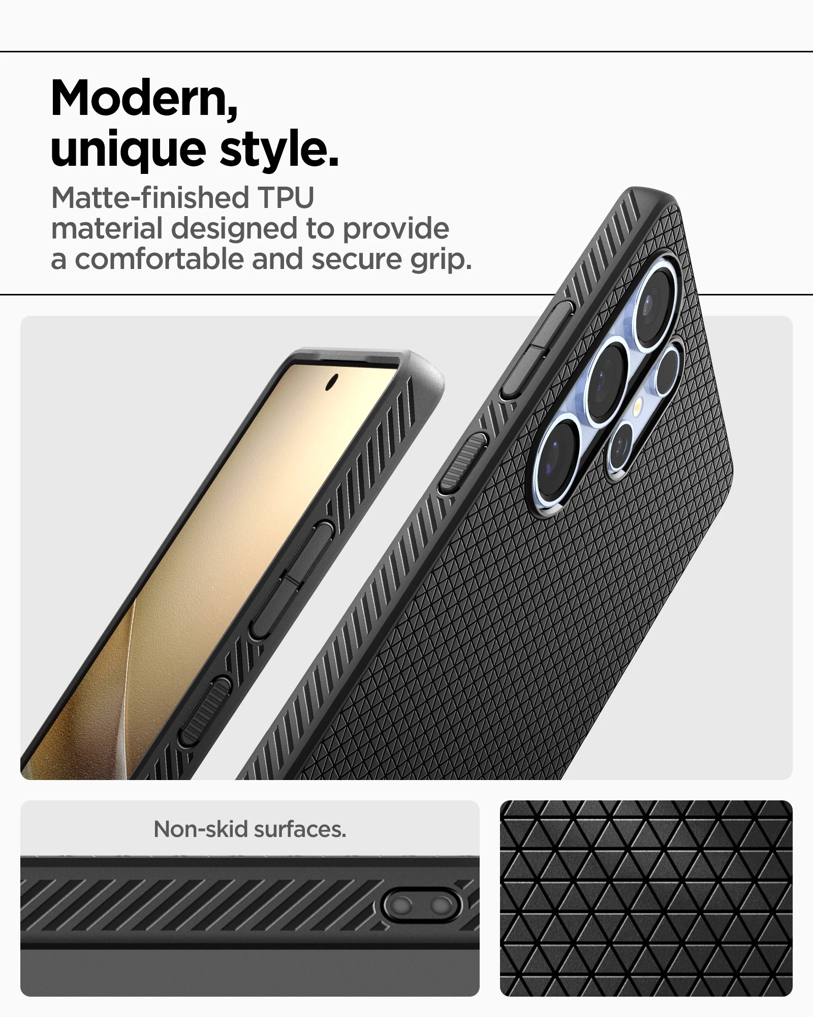 Etui Spigen Liquid Air do Samsung Galaxy S26 Ultra / S26 Plus / S26 / S25 Ultra / S25 Plus / S25 — zdjęcie produktu 3
