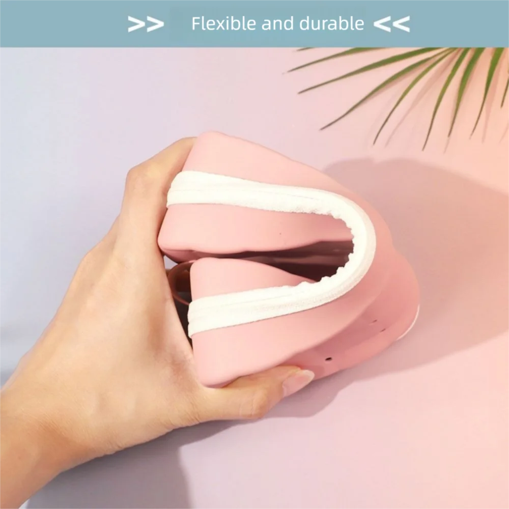 حافظة نظارات سيليكون ذات سعة كبيرة، فتحة تصريف قابلة للتنفس، حقيبة نظارات محمولة بسحاب للإغلاق، منظم نظارات مقاومة للماء #3