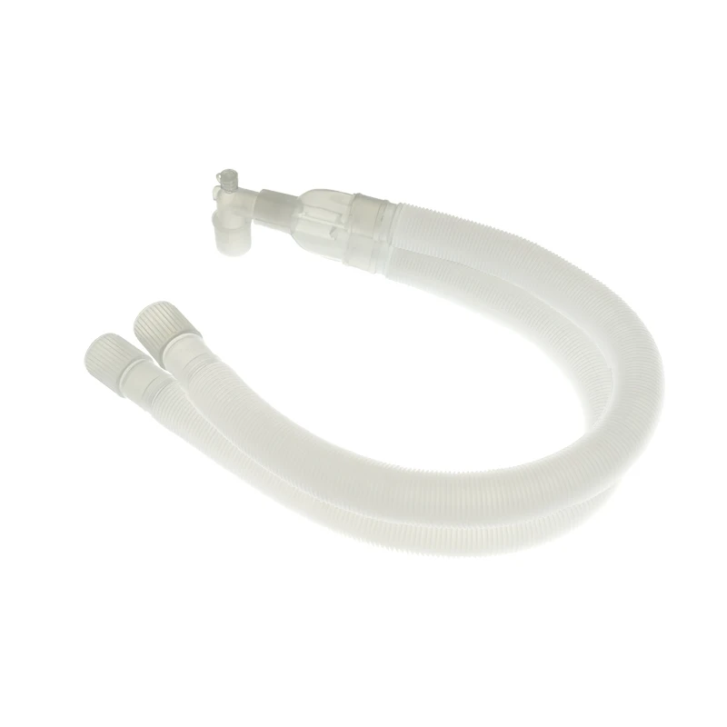 

KranVer Disposable PVC Anesthesia Breathing Circuit Extendable Tube Anesthesia Ventilator Breathing Circuits for Child Adult