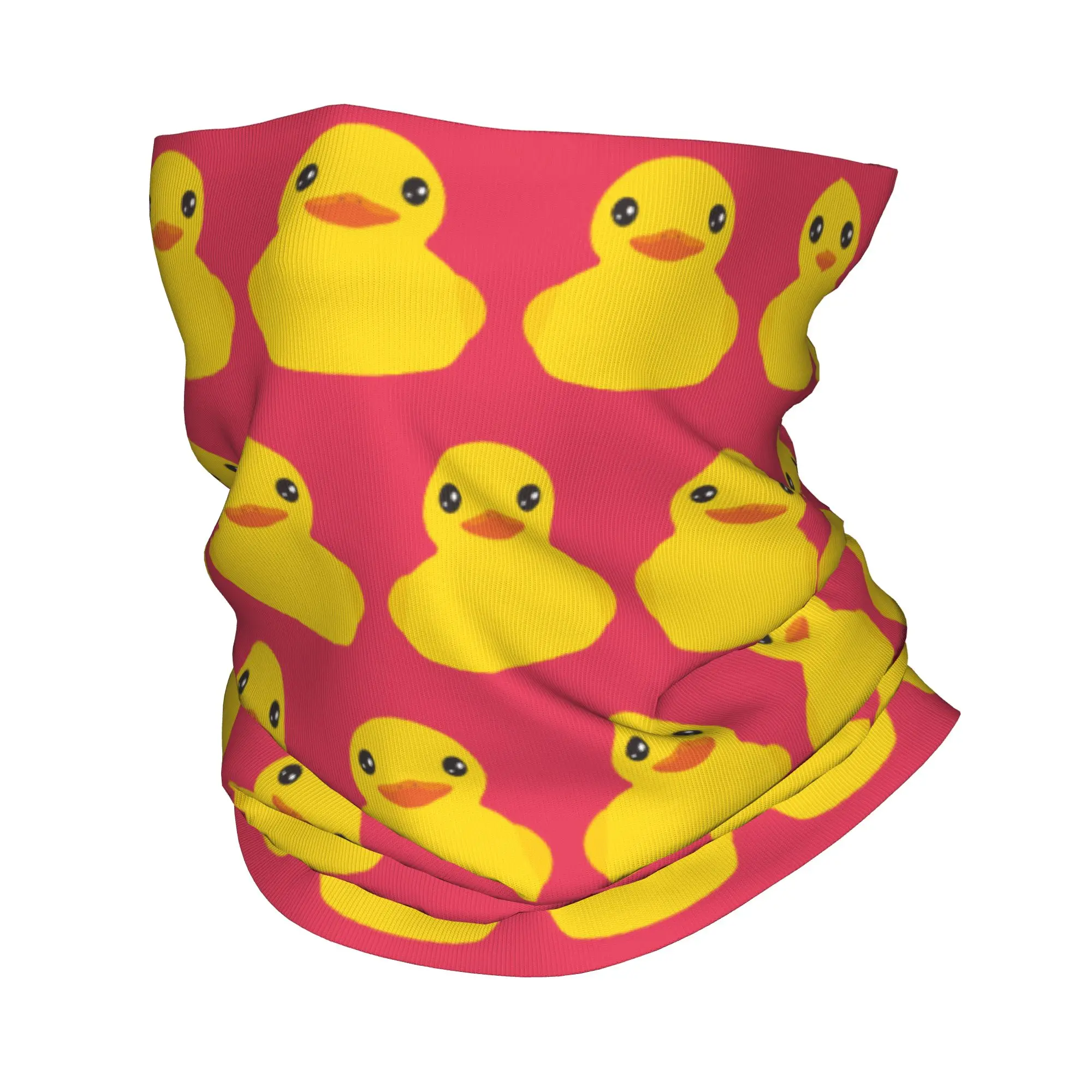 Yellow Classic Rubber Duck Bandana Neck Cover Printed Magic Scarf Multifunction Headband Riding For Men Women Adult Breathable