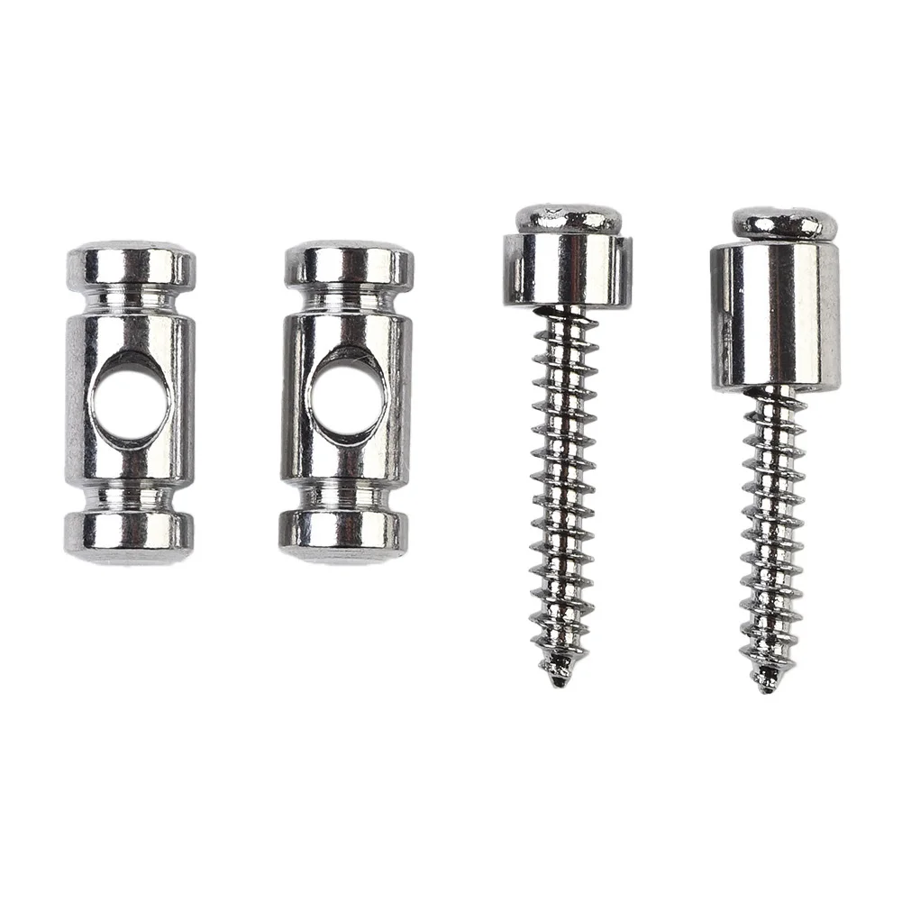 Guitar Parts String Retainers Accessories With Screws For Electric Guitars Metal Modern Parts Roller Wear Resistant High Quality