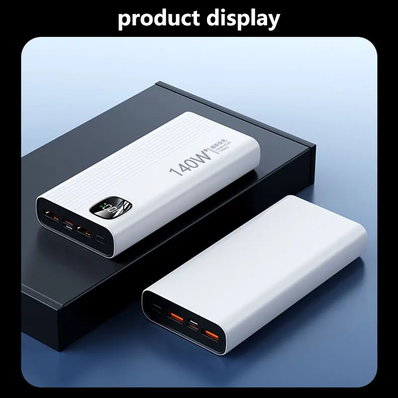 VIVO 50000mAh Power Bank Fast Charging 140W Powerbank High Capacity Portable External Battery For iPhone Samsung Huawei 2026 New view 4