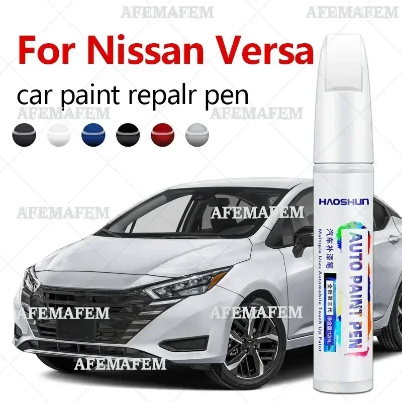For Nissan Versa 2006-2025 C11 C12 C13  Paint Repair Pen Touch Up Scratch Remover DIY Auto Accessories Black White Orange Blue