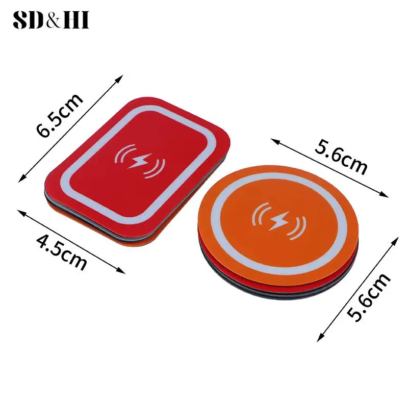 Universal Car Mount Magnetic Holder Sticker Iron Sheet For Mobile Phone Metal Plate Ultra Thin Supporting Wireless Charging