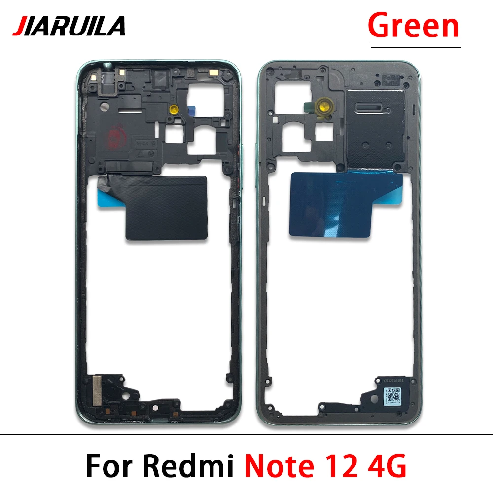 For Xiaomi Redmi Note 12 4G / Note 12 5G / Note 12 Pro 4G / Note 12s Middle Bezel frame Antenna Case Cover Replacement Parts image 5