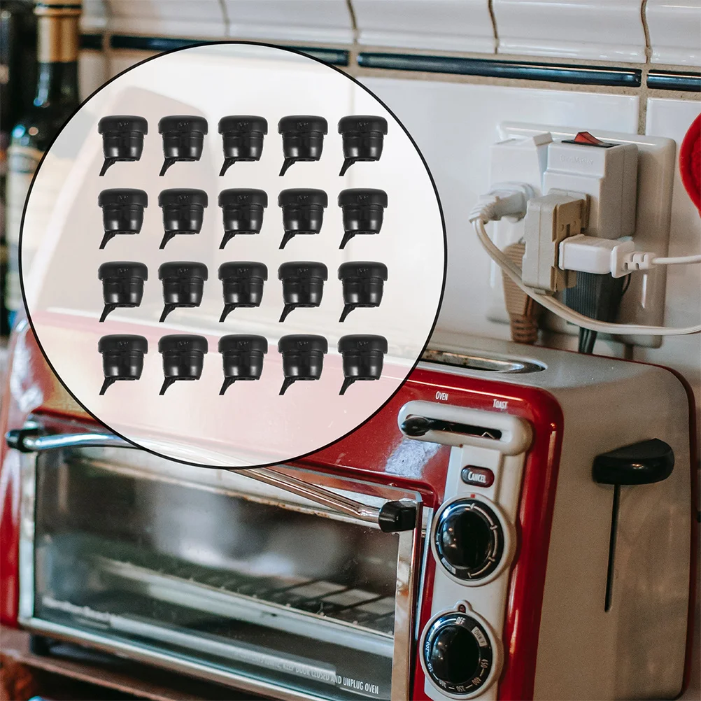 

25Pcs Power Cord Buckle Nylon Cable Gland Strain Relief Connector Cord Grips for DIY Hanging Lighting Accessories Home