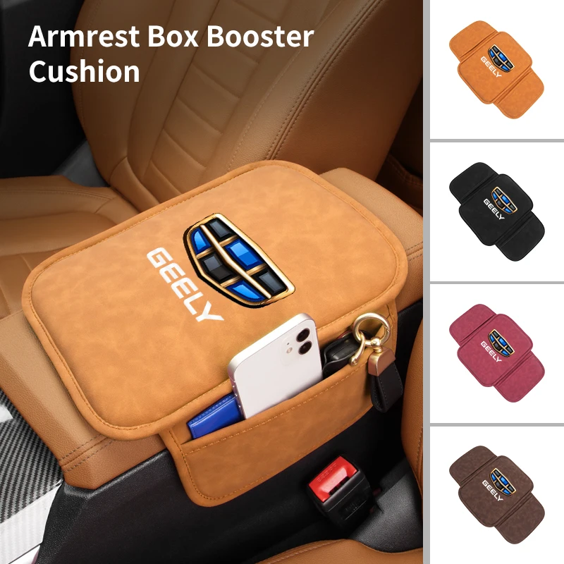 Car Interior Central ControlArmrest Box Pad Dust Cover For Geely Emgrand X7 EC7 Atlas Boyue GC6 Parts LC EC8 Atlas CK2 CK3 GT